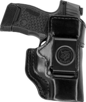 DeSantis 127BAU7Z0 Inside Heat IWB Holster RH Leather S&W Bodyguard .380