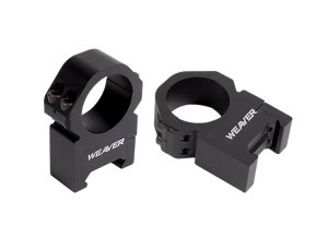 Weaver Precision Rings 30mm X-High Matte Black