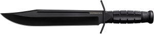 Cold Steel Leatherneck 10.5 In D2 Steel Bowie Black Handle