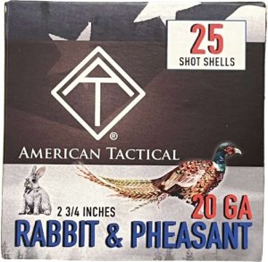 ATI Game Load 20 Gauge 2.75 In #4 1 Oz 1220 FPS 250 Rounds