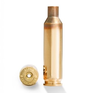 Alpha Munitions AM6100SRP 6mm Creedmoor SRP Brass 100/Box