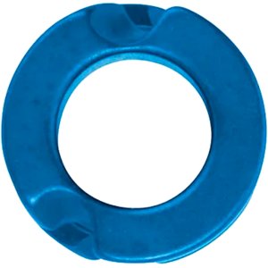 Fletcher Tru Peep AFL14BL12 1/4" Aluminum Blue Dozen Card