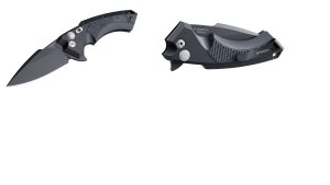 Hogue X5 4 Inch Spear Point Folding Knife Black - 34559