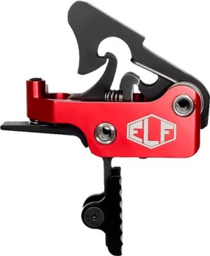 Elftmann APEX-PRO-B-S AR Trigger, Straight, 2.75-7lbs, Black