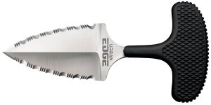 Cold Steel CS43XLSS Urban Edge 2.5" Serrated AUS-8A Blade Kray-Ex Handle