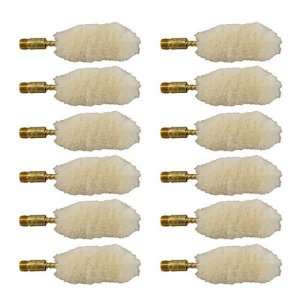 Brownells Wool Bore Mop 12 Gauge 12 Pack