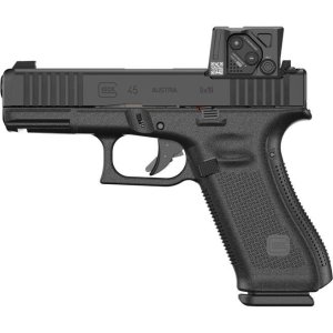 GLOCK G45 Gen6 ORS 9mm 4.02 In 10-Rounds nDLC Black Aimpoint ACRO-Ready