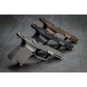 Juggernaut Tactical P365-XL10RD-TS-ADG-NS Grip Module Grey, 10rd Base