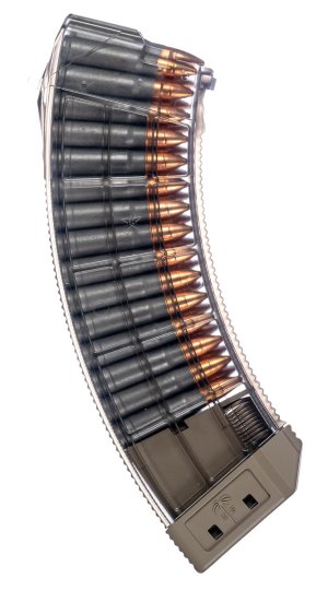 CENTURY ARMS AK30R 7.62x39mm 30-Round Translucent FDE Magazine 7.62 X 39MM