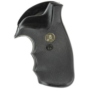 Pachmayr 03292 Gripper Grip Checkered Black Rubber for S&W N Frame