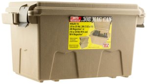 MTM Case Gard Tactical Mag Can Flat Dark Earth TMC308