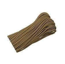 Mero 550 Paracord 100' 550 lb Brown Coyote Rope