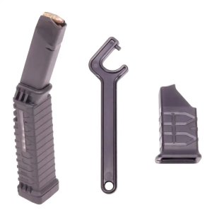ATI SCHMEISSER S50 9MM 50 ROUND GLOCK STYLE MAGAZINE WITH WINDOW MLE
