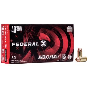Federal AE40R3 American Eagle 40 S&W 165 Grain FMJ 50 Rounds Per Box