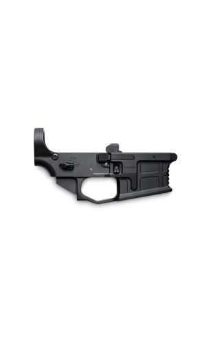 Radian R0166 AX 556 AR-15 Lower Receiver, Ambidextrous, Black