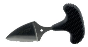 Cold Steel 43NS Mini Pal 1" Serrated AUS-8A Blade Rubber Handle