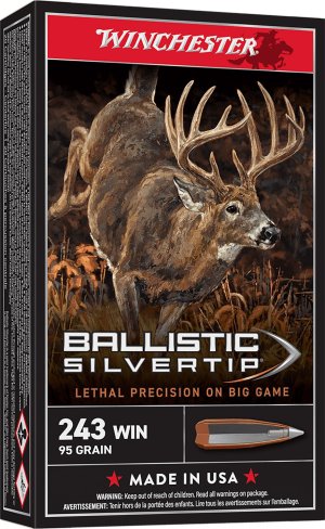 Winchester SBST243 243 Winchester 55 Grain Polymer Tip 20 Rounds