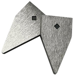 FPI AccuSharp 003 Tungsten Carbide Replacement Blades Gray 2-Pack