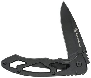 Uncle Henry CK400LCP Skeletonized Large 3" Folding Drop Point Stainless Steel Blade 4.40" Handle with Pocket Clip