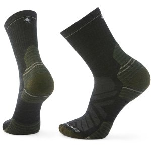 Smartwool SW0028530031 Men's Hike Targeted Cushion Mid Crew Socks Charcoal
