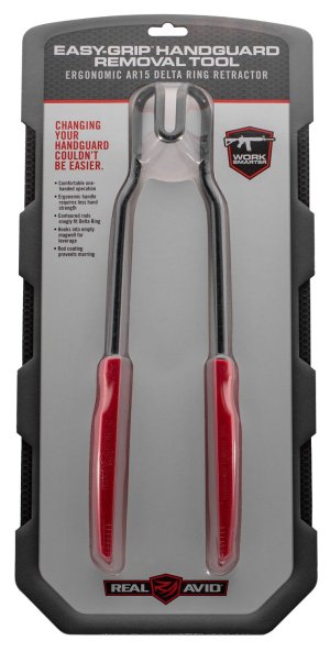 Real Avid AVEGHRT Easy Grip Handguard Removal Tool for AR15/M16 Red