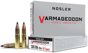 Nosler Varmageddon 300 AAC Blackout 110 Grain Brass 20 Rounds