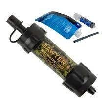 Sawyer MINI Camo Water Filtration System: Lightweight, 0.1 Micron Absolute Filter, 100,000 Gallon Capacity