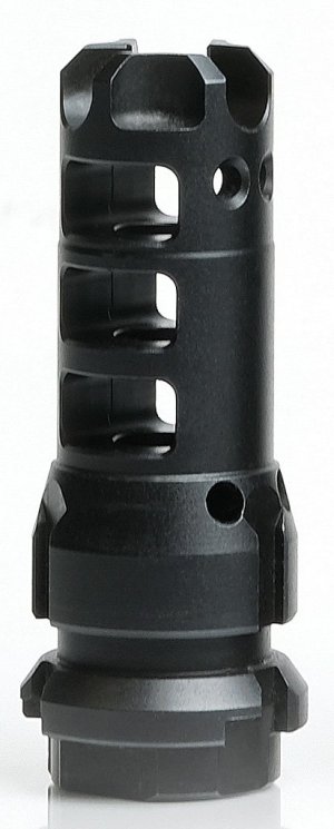 LANTAC USA Dragon Muzzle Brake 308/762 5/8-24 Dead Air Keymount DGN762B-DA