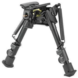 Harris Engineering S-BR 6-9 In Swivel Bipod with Rubber Feet