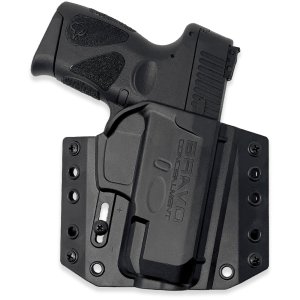 Bravo Concealment BC10-1030 OWB Holster, Taurus G2c, Right Hand, Black
