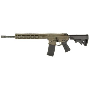 LWRC ICDIR5PBC16ML 5.56mm 16.1" M-LOK Rail Patriot Brown 1:7 Twist