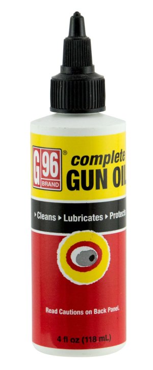 G96 1054 GUN OIL Cleans Lubricates Prevents Rust & Corrosion 4 OZ Squeeze