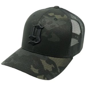 GBRS Group HAT-PUFF-MCBBLK Multi-Cam Black Trucker Hat