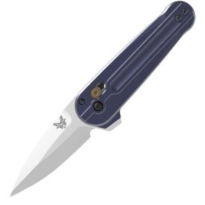 Benchmade 491 Lowden AXS Flipper Knife Purple