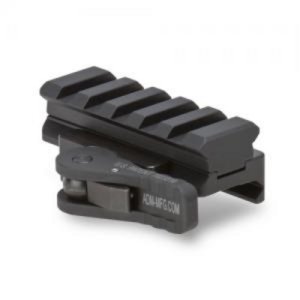 Ar-15/M16 Razor Red Dot Riser Mount - Ar-15 Riser Mount W/Quick Release Lever Black