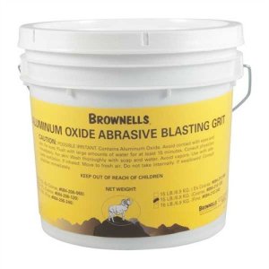 Brownells 050806110519 Aluminum Oxide Abrasive Blasting 120 Grit 15lbs
