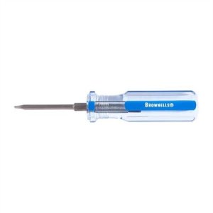 Brownells Fixed Blade Screwdriver #6 .18 Shank .040 Blade Thickness