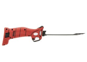 Bubba Blade Lithium Ion Cordless Fillet Knife Kit - Ergonomic Design, Non-Slip Grip, Longest Run Time, 4 High Carbon Steel Blades, Safety Lock, Premium EVA Case