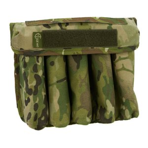 Cole-TAC CD103 Can Caddy, 500D Nylon, Multicam, 5 Slots, 9.25"x10.5"x2.5"