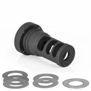 Yankee Hill Machine .30 Cal Quick Detach Mount Muzzle Brake - Black Finish