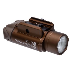 Olight PL-3R Valkyrie 1500 Lumen Rechargeable Mountable Tactical Flashlight - Tan