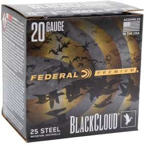 Federal Premium Black Cloud PWUX20924 20 Gauge 3 In 1oz 1400 FPS
