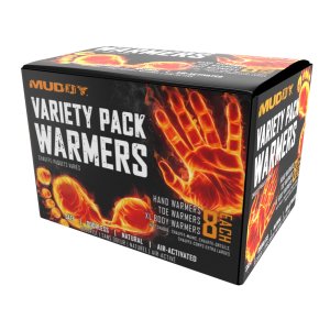 Muddy MUD-DWPACK Warmer Pack: Hand, Toe, XL Body, 24 ct, Long-Lasting