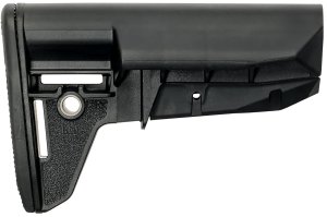 BCM GFSMOD2SPMDBLK Mod 2 SOPMOD Stock Black, Mil-Spec, Enhanced Design