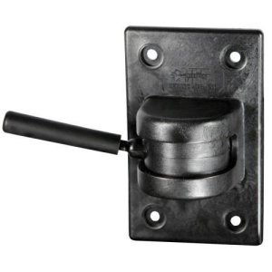 Berry's Mfg 86434 Gun Swing: Durable Glass-Filled Nylon & Stainless Steel, .38/.45 Cal, 180 deg Swivel