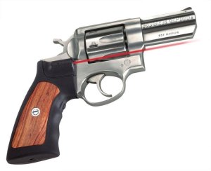 Crimson Trace LG-344 Lasergrips Ruger GP100 Super Redhawk Red Laser Black