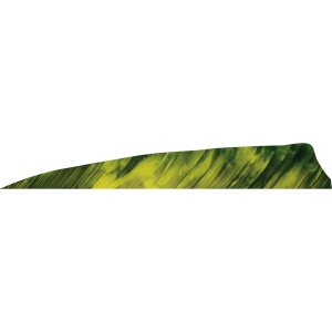 Gateway 400RSTYL-50 Shield Cut Feathers Yellow 4in 50pk