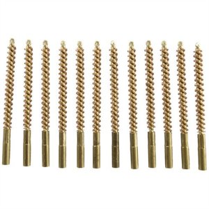 Brownells Special Line Dewey Brush Bronze .22 Cal Cf Rifle 12 Pack