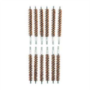 Brownells Bronze Rifle Brush 8MM Premium 12 Pack