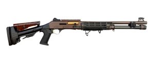 ORTHOS S4RPE 12GA 18.5 In Ported BBL MLOK Distress Brown Benelli Choke